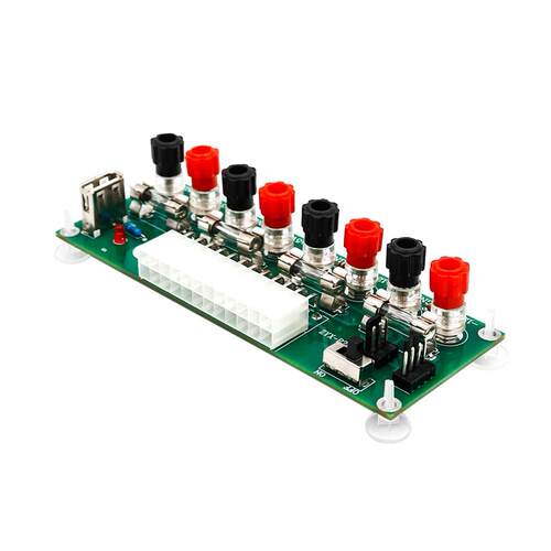 ATX 20/24 Pins ATX Benchtop PC Power Breakout Module Adapter