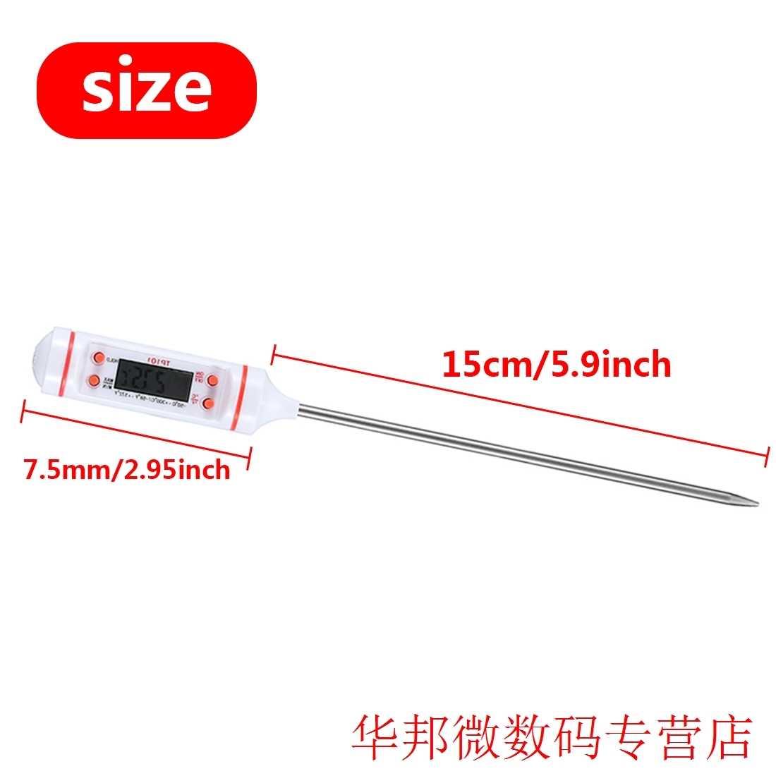 Digital Cooking Thermometer Food Probe Meat Kitchen Thermome