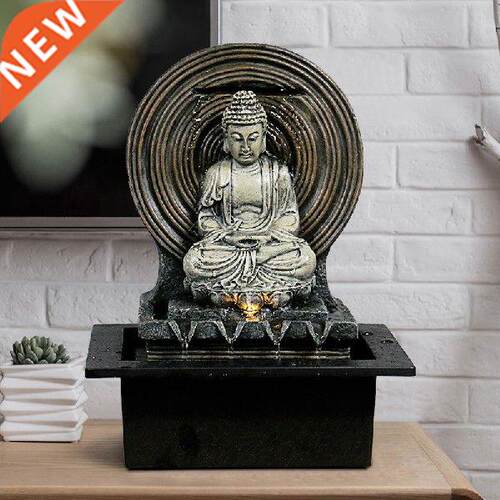Southeast Asia Buddha Statue Desktop Water Fountain Lucky