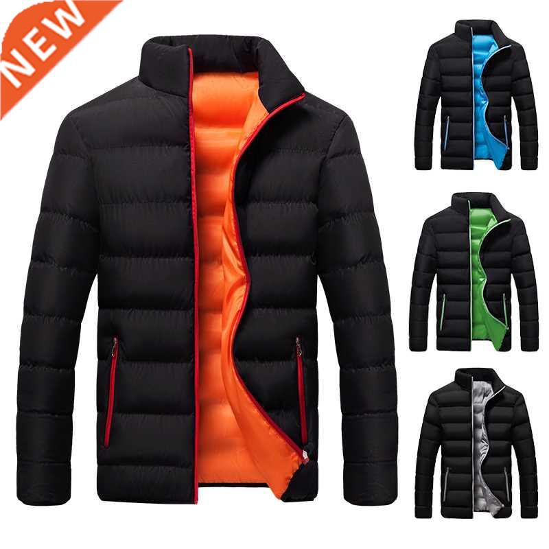 2022 New Men's and Women's Stand Collar Winter Jacket, Cotto