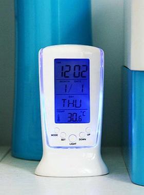 Led Luminou Snooze Ray Light Calendar Dawdler Alarm Clocks T