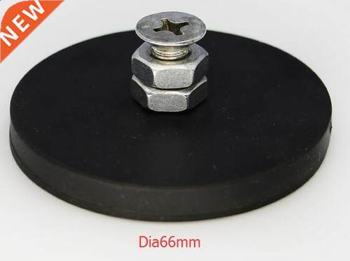 1PC 23KGs Vertical Pulling Lifting Magnet Stand Dia66mm Cros