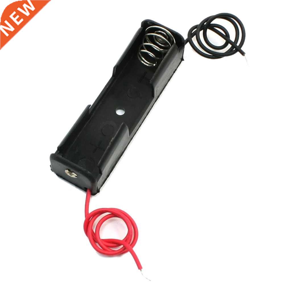 Single Side 1 x 1.5V AA Battery Case Holder Case Black