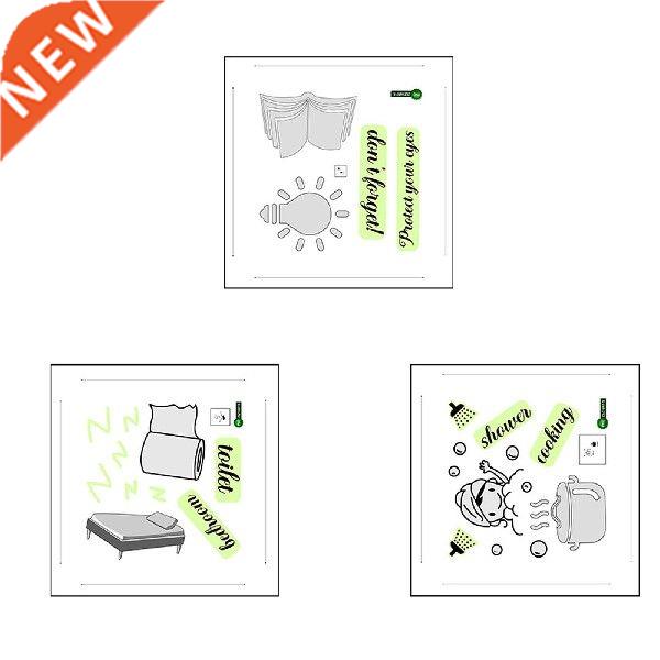 Luminous Switch Stickers Decorative Wall Stickers