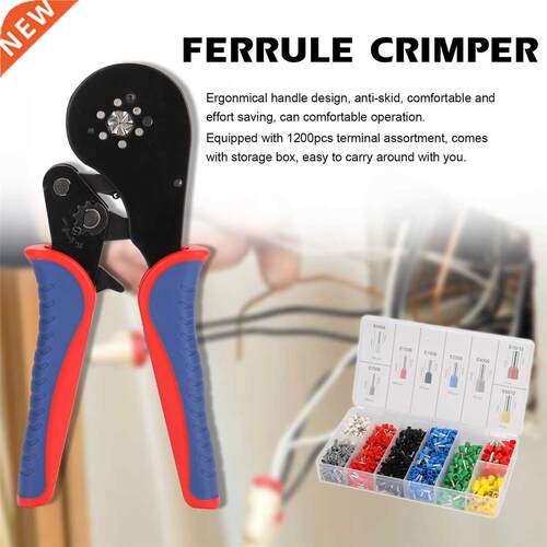 HSC8 16-6 0.08-16m㎡ Ferrule Crimping Tool Kit High Hardness