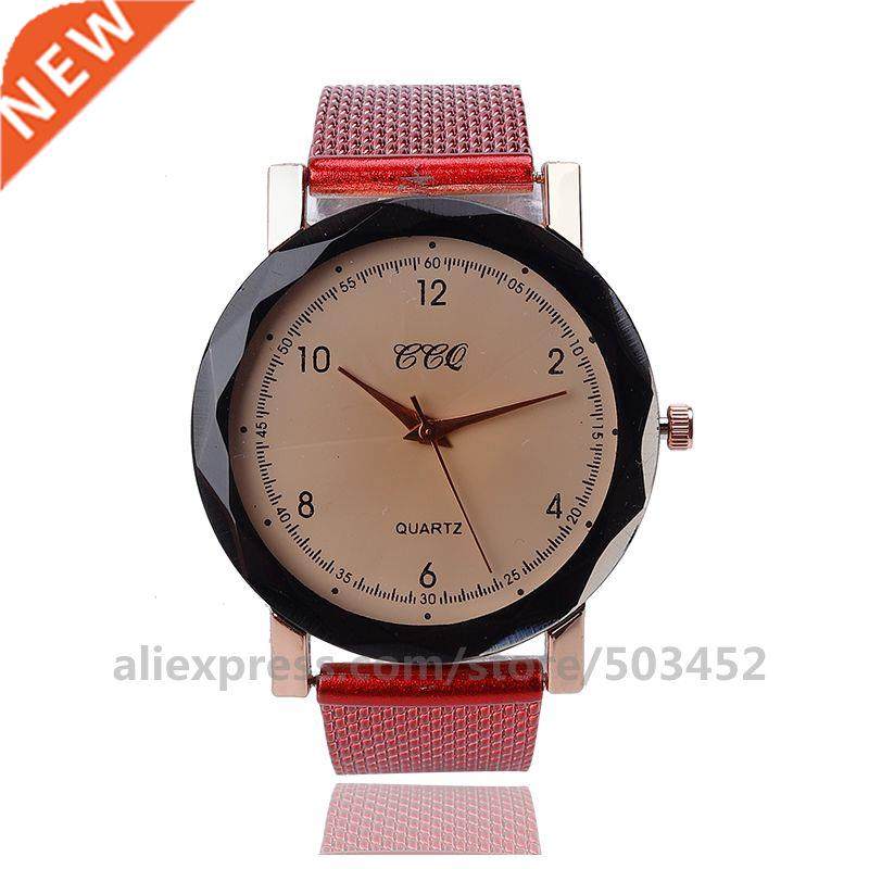 100pcs/lot CCQ 920033 Relojes De Dama PVC Belt Bracelet Watc