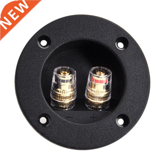 2pcs/lot Two Copper Terminal Block Speaker Junction Box Conn