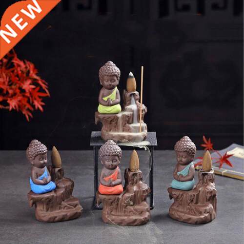 Creative Incense Burner Home Decor The Little Monk Small