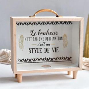 Table Decoration Home Props Sundries Organizer Storage Box