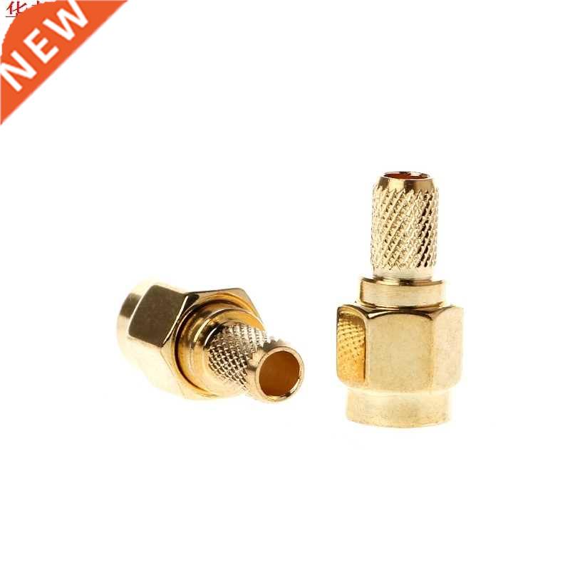 5 Pcs SMA Male Plug RF Coaxial Connector Crimp For RG58 RG14