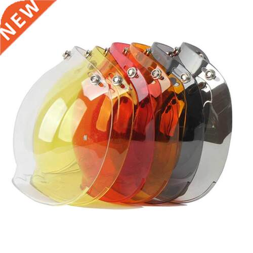 Open Face Helmet Visor Motorcycle Helmet Bubble Visor Casco