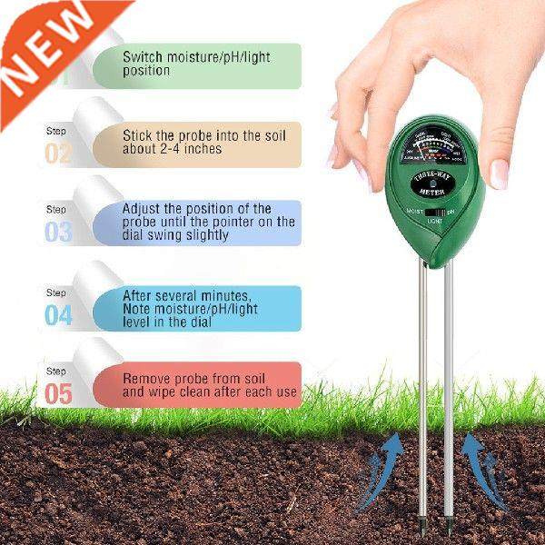 Plant Soil Meter Gardening Tester Moisture Gauge Planting