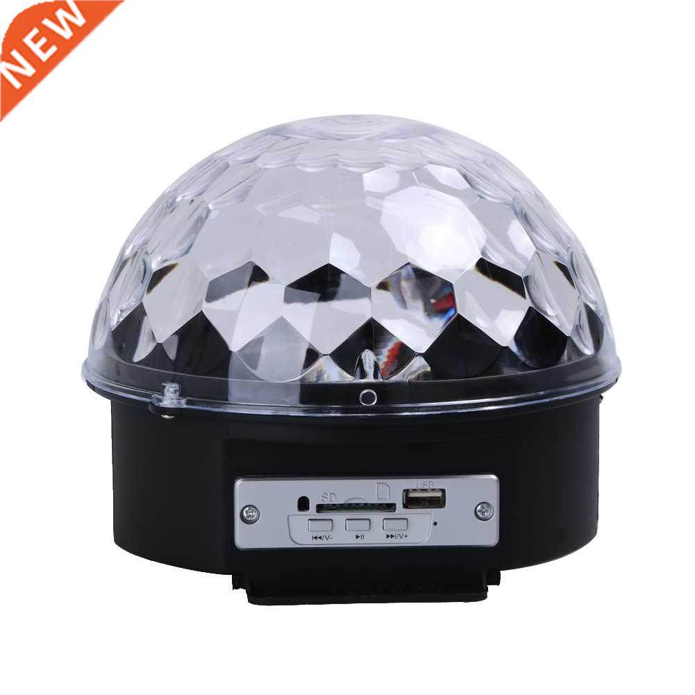 AC110-240V 6*3W Remote Control USB Bluetooth MP3 80pcs Lens