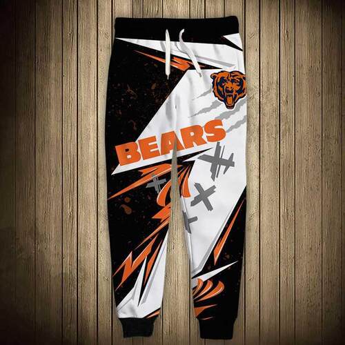 Large Size Autumn Fashion Chicago Men's Casual Bears Pants
