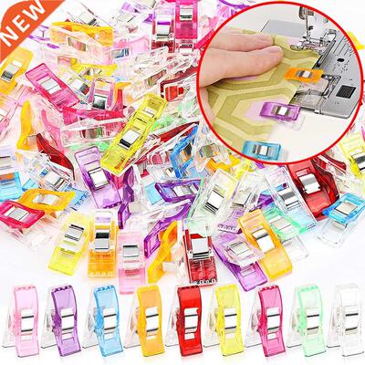 20/50Pcs Multipurpose Sewing Clips Colorful Binding Clips Pl