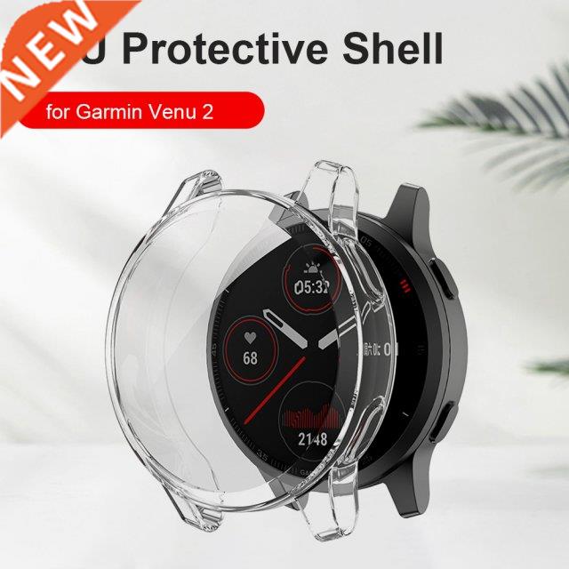 Plating Protective Case For Garmin Venu 2 Smart Watch Protec