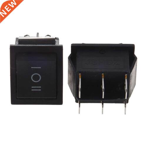 2pcs 6 Pin DPDT ON-OFF-ON 3 Position Snap in Rocker Switch 1