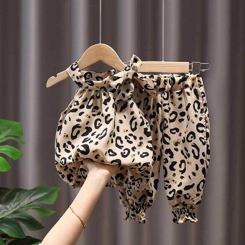 Vidmid 2-6 Year Girls Clothing Sets New Summer Kids Clothes