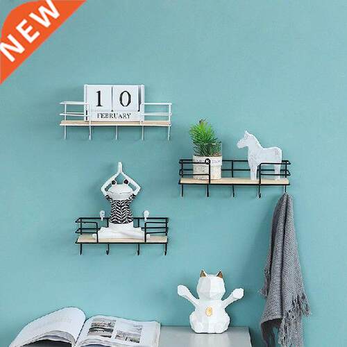 Modern Style Iron Housekeeper Rack Wall Hook Door Holder