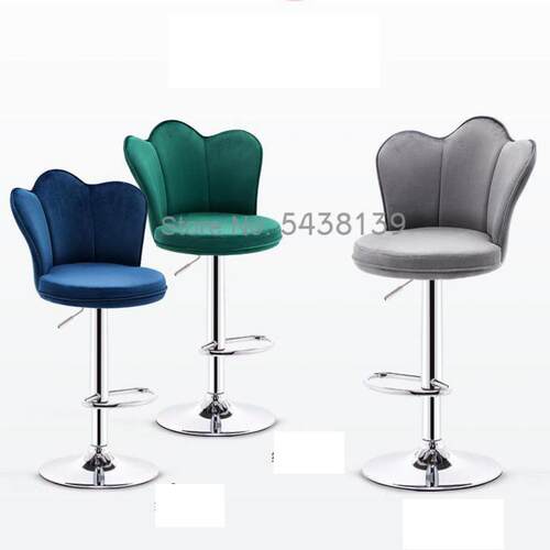Bar chair lift high stool simple bar stool nordic chair bar