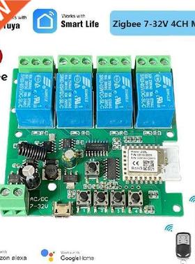 Wireless Zigbee Wifi Switch Module WIFI Remote Control 4CH