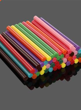 100Pcs 10 color 7x100MM DIY Hot Melt Glue ick Adhesive Col