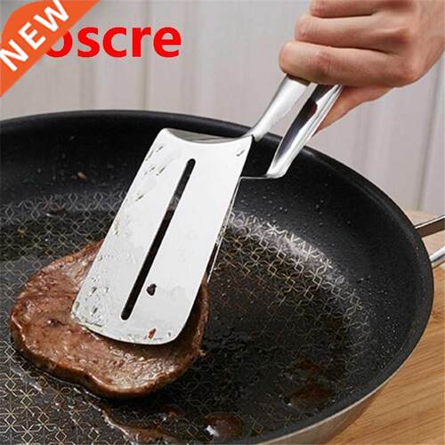 Stainless Steel Food Tong Shovel Spatula Multipurpose Bread