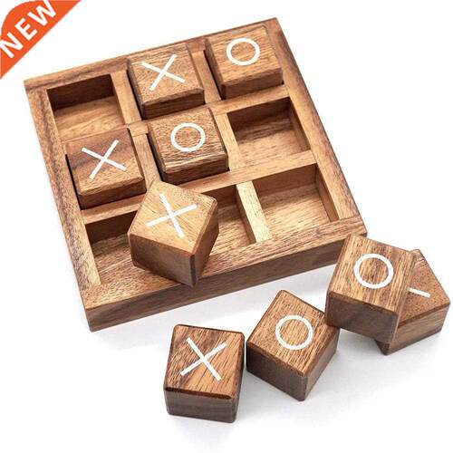 XO Wood Board Game Toy Lesure Parent-Chld nteracton Game