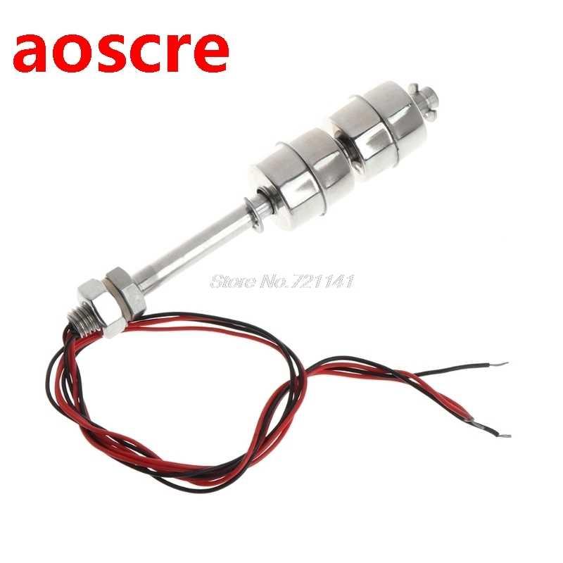 220V 10W 120mm Float Switch Auto Tank liquid Water Level Sen