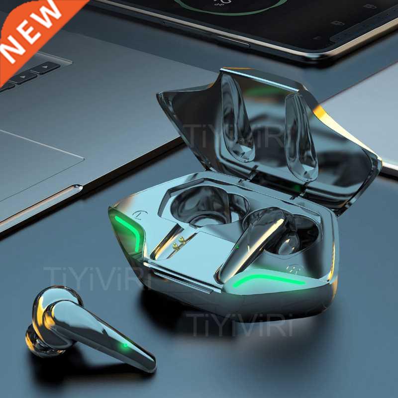 Gaming Headsets 65ms Low Latency TWS Bluetooth 5.1 Headphone
