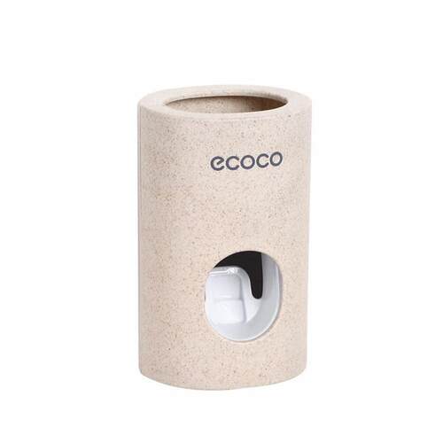 Automatic Toothpaste Dispenser Dustproof Toothbrush Holder W