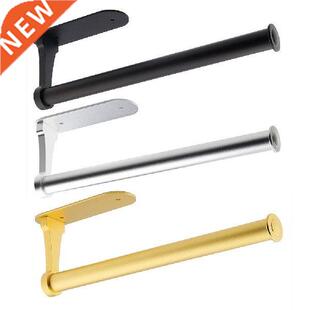 Paper towel holder hanging organizer for kitchen cabinet