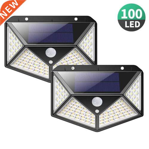 100 48 LED Solar Light Outdoor Solar Lamp Powered Sunlight W