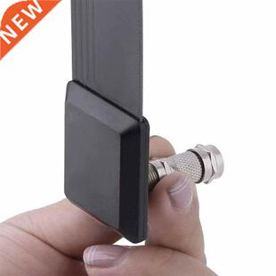 Black HDTV Free TV Stck Satellte ndoor Dgtal Antenna D