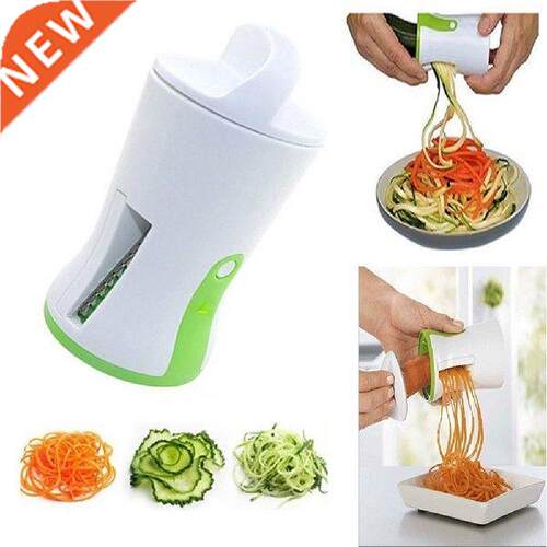 Quality 1 pc Spiral Funnel Vegetable Grater ABS Stainless