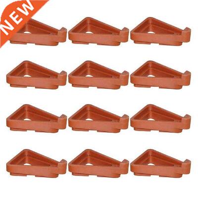 12pcs Triangle Invisible Risers Display Plant Pot Feet