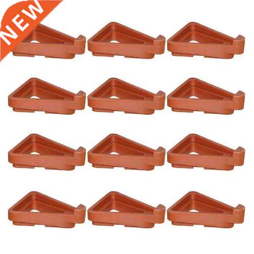 12pcs Triangle Invisible Risers Display Plant Pot Feet