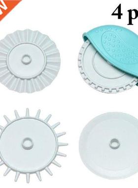 4pcs Fondant Pizza Pastry Cutter Pastry Pie Decor Cutter