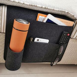 Felt Bed Sofa Pocket Bedside Storage Organizer Phone Hangin