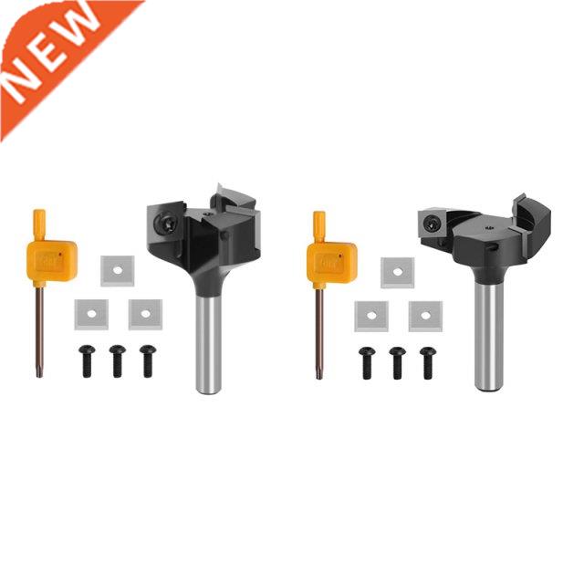 3-Flute Wood Planer Bit Cutting Diaeter Shank Spoilboard Su