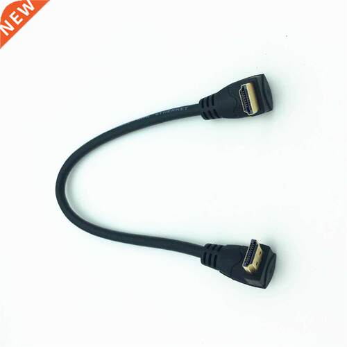 HDMI 2.0V 4K * 2K @ 60HZ, HDMI Male Down Angled to HDMI Male
