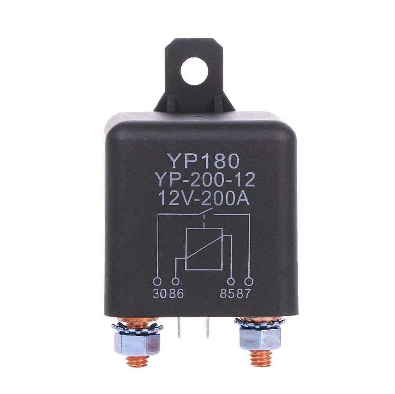12V DC 200A High Power Car Relay Motor Continuous Type Autom