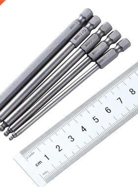 Mini Tools Ball Bit 5Pcs Set S2 Steel Screw Driver Bits Hex