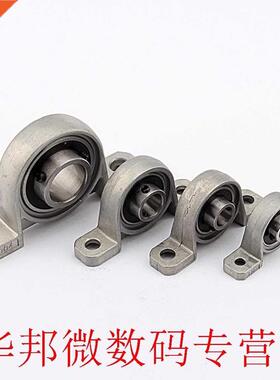 Bore Ball Bearing Pillow Block Mounted Support Caliber Zinc