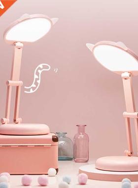 G6DA Pink Kids Desk Lamp Eye Protection Adjustable