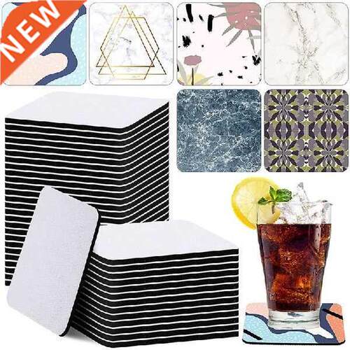 35 Pieces Square Sublimation Coaster Sublimation Blank Cup
