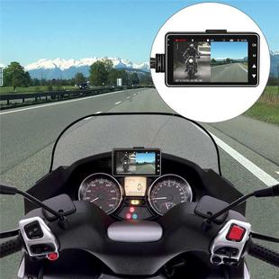Motorcycle Camera DVR Motor Dash Cam with Special Dual-track