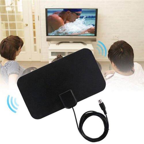 HOT 50 Mile Range Ultra-thin Digital Indoor Antena TV HDTV A