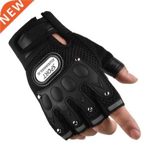 Autumn and Winter Men's Motorcycle Gloves Non-slip Breathabl