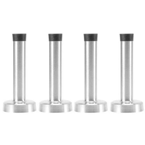 door stop 4 Set Stainless Steel Door Stopper Wall Mounted Do